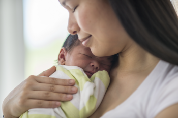 Mère avec son nouveau-né