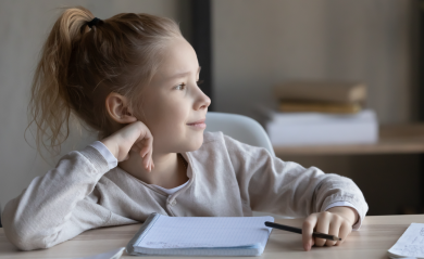 Enfant qui présente des symptômes d’inattention (TDA/H)