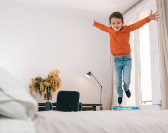 Enfant qui présente des symptômes d’hyperactivité (TDA/H)