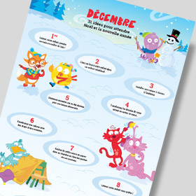 31 idées pour attendre Noël et la nouvelle année