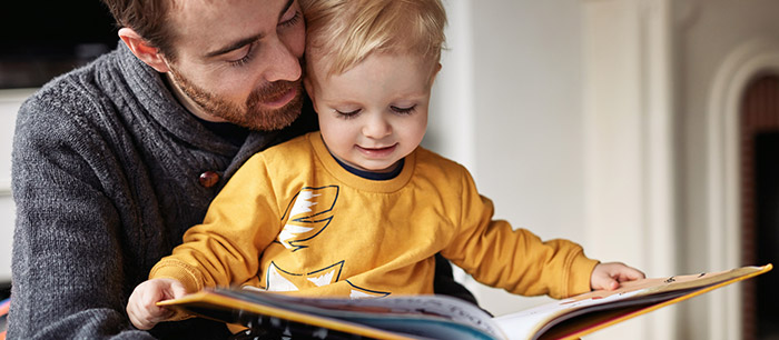 Faire la lecture à un enfant: 1 à 3 ans