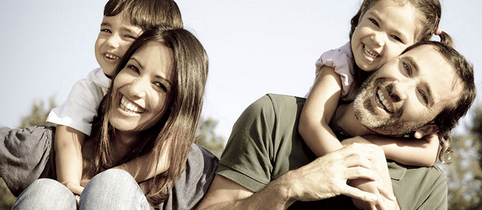 Portraits de parents