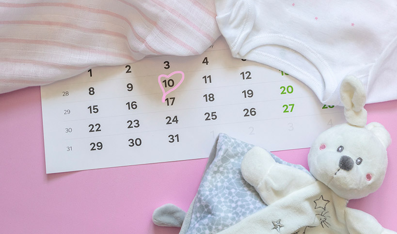 La durée de la grossesse et la date d'accouchement