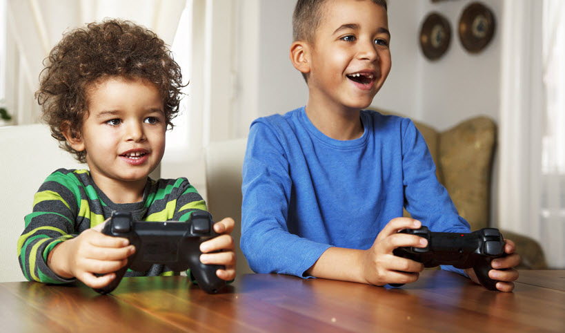 Les enfants et les jeux vidéo