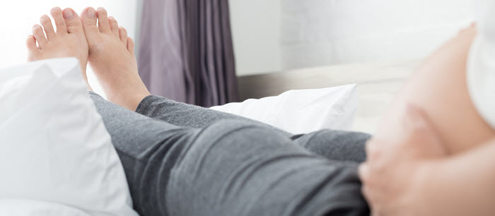 Enflures aux jambes et aux pieds durant la grossesse