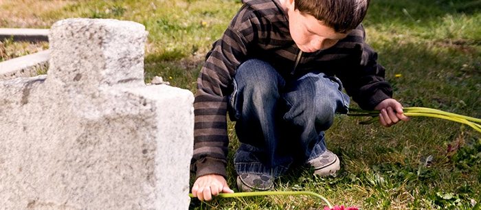 L'enfant et la mort d'un être cher