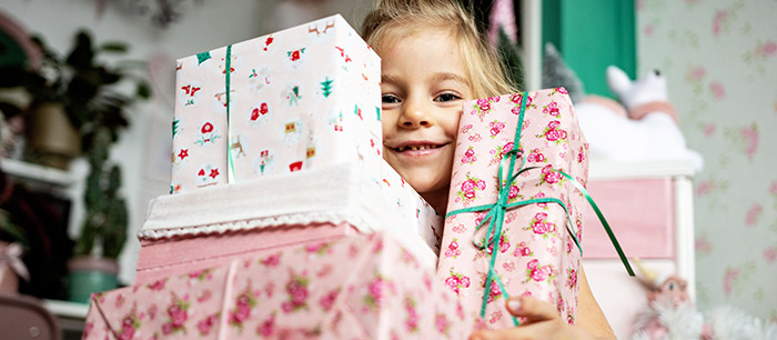 Les montagnes de cadeaux