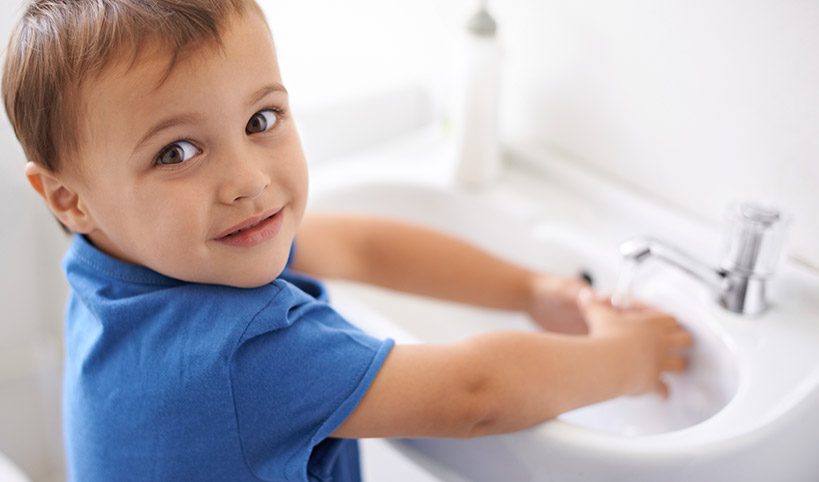 Le lavage des mains