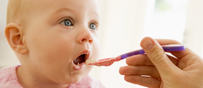 Aliments complémentaires: céréales pour bébés