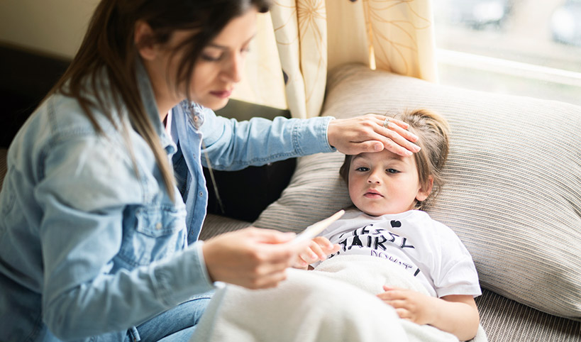 La fièvre chez l'enfant