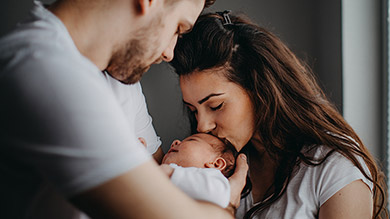 1 month old: Social development