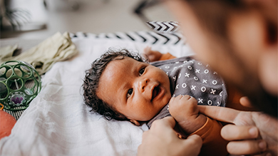 2 months old: Emotional development