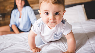 7–9 months old: Social development