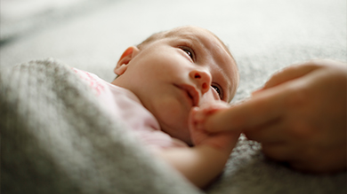 1 month old: Cognitive and linguistic development