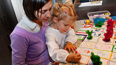 Calendrier de l'avent maison