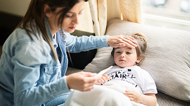 La fièvre chez l'enfant