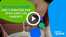 Lire 5 minutes par jour avec les parents