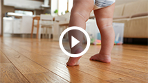 L'apprentissage de la marche