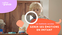 Gérer ses émotions en imitant