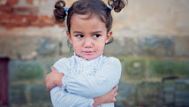 L'enfant boudeur