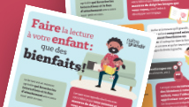 Les bienfaits de la lecture en un coup d'oeil