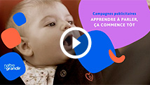 Apprendre à parler, ça commence tôt