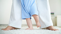 L'apprentissage de la marche
