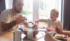 Le partage des responsabilités au repas