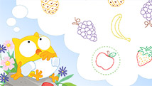 Tibou aime les fruits
