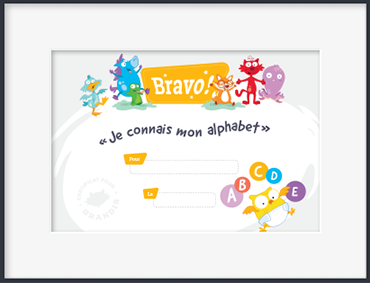 Je connais mon alphabet
