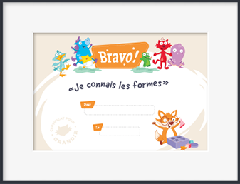Je connais les formes
