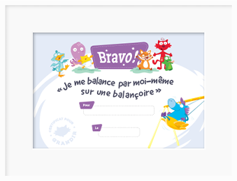 Je me balance par moi-même sur une balançoire