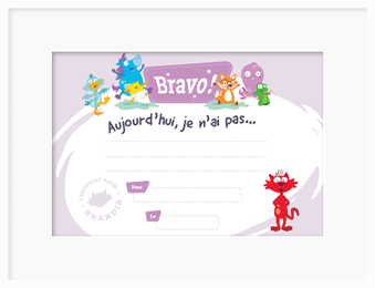 Aujourd'hui, je n'ai pas...