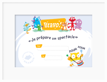 Je prépare un spectacle